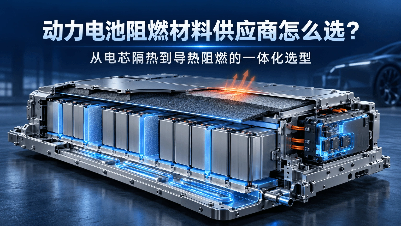 动力电池阻燃材料供应商凯富乐热安全材料方案