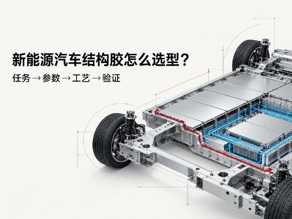 新能源汽车结构胶怎么选型？五步方法与型号参考