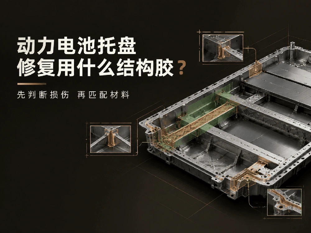 动力电池托盘修复用什么结构胶？承载、导热与密封选型