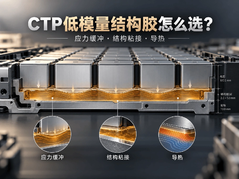 CTP低模量结构胶怎么选