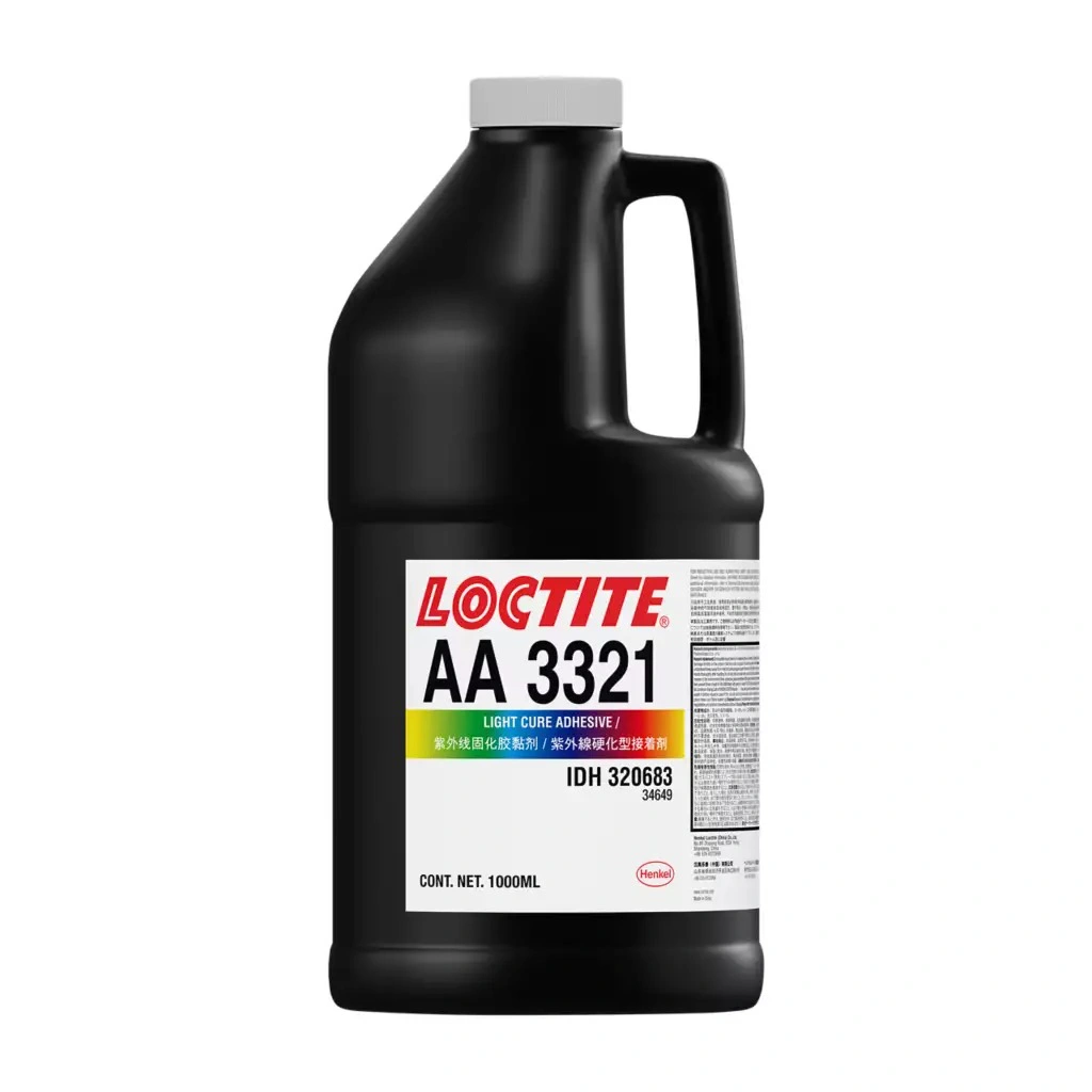 乐泰 LOCTITE AA-3321 丙烯酸结构胶 透明UV固化 耐冲击