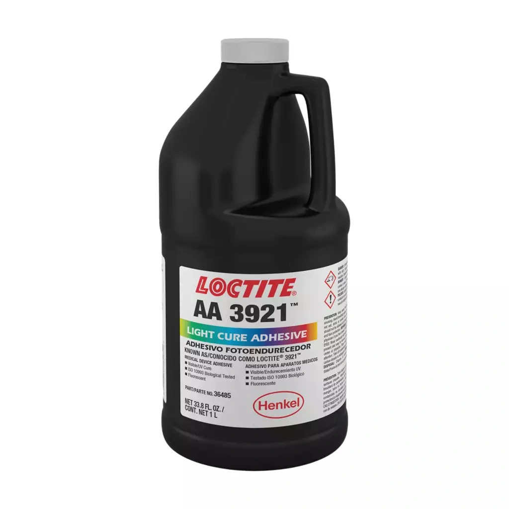 乐泰 LOCTITE AA-3921 丙烯酸结构胶 透明UV固化 耐热性