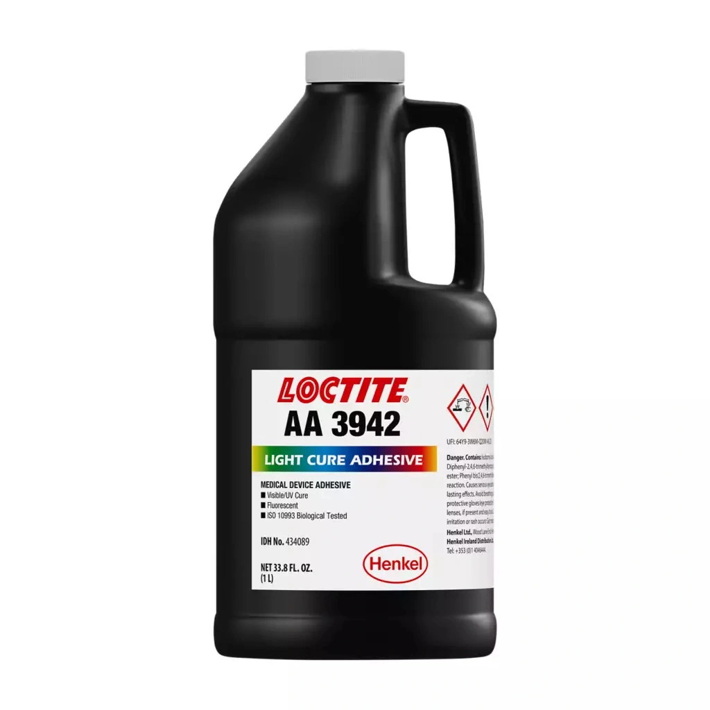 乐泰 LOCTITE AA-3942 丙烯酸结构胶 透明UV固化 低收缩