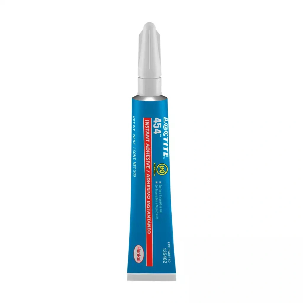 乐泰 LOCTITE 454 瞬间胶 凝胶状 通用型立面施工