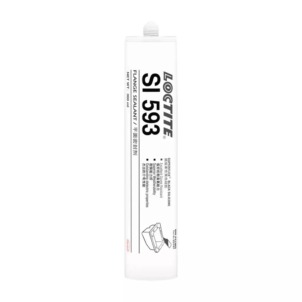 乐泰 LOCTITE SI-593-BLACK 硅胶密封胶 黑色 脱酸型耐热