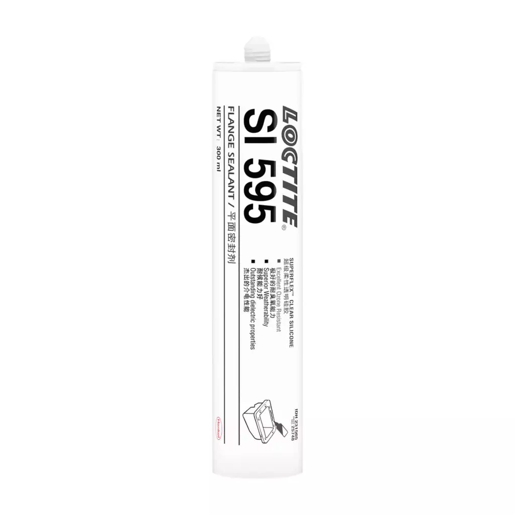 乐泰 LOCTITE SI-595 硅胶密封胶 透明 脱酸型通用