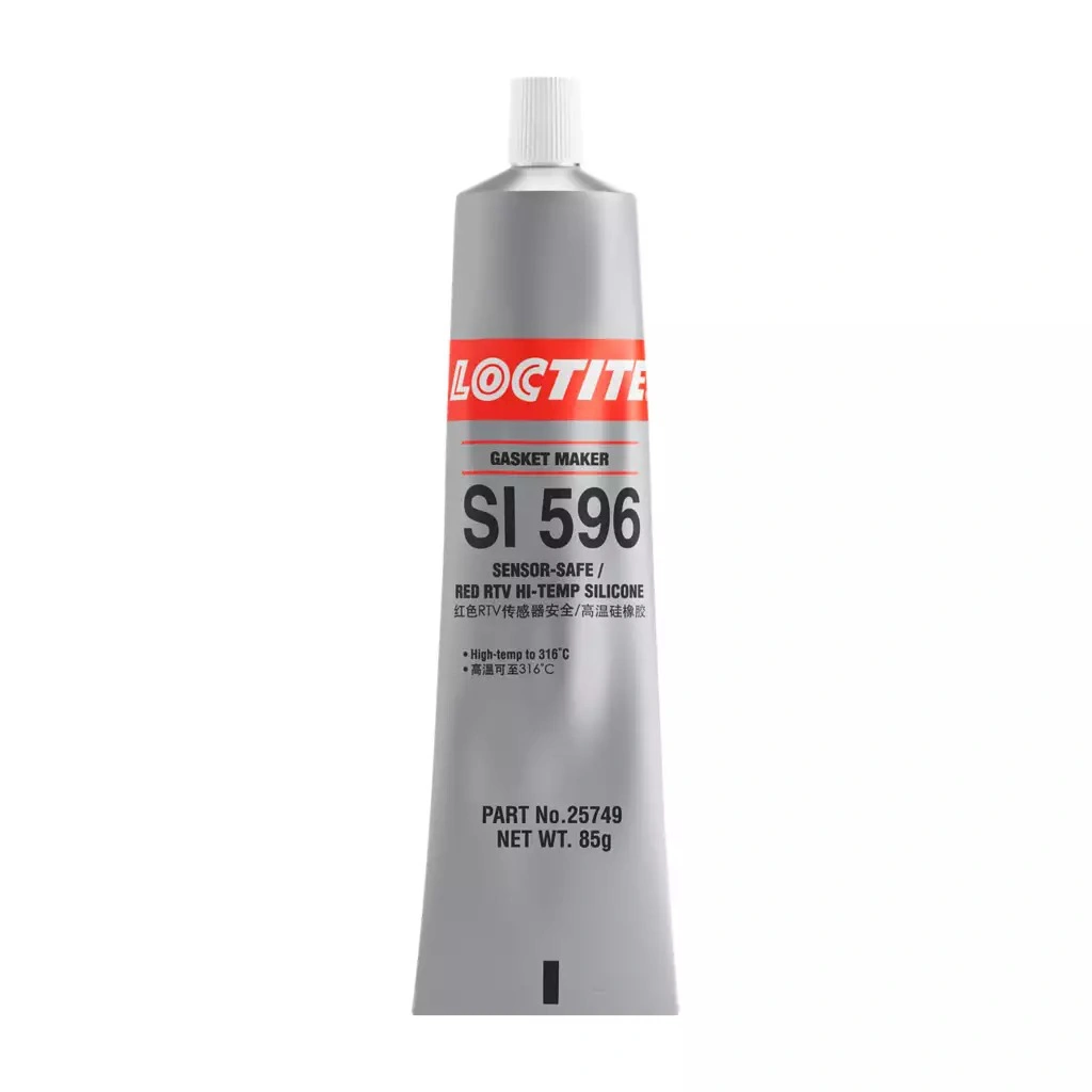 乐泰 LOCTITE SI-596-RED 平面密封胶 红色标识 高温耐油