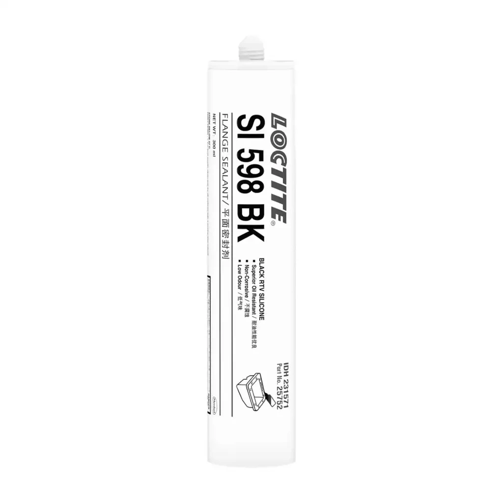 乐泰 LOCTITE SI-598 平面密封胶 金属光泽黑 耐油密封