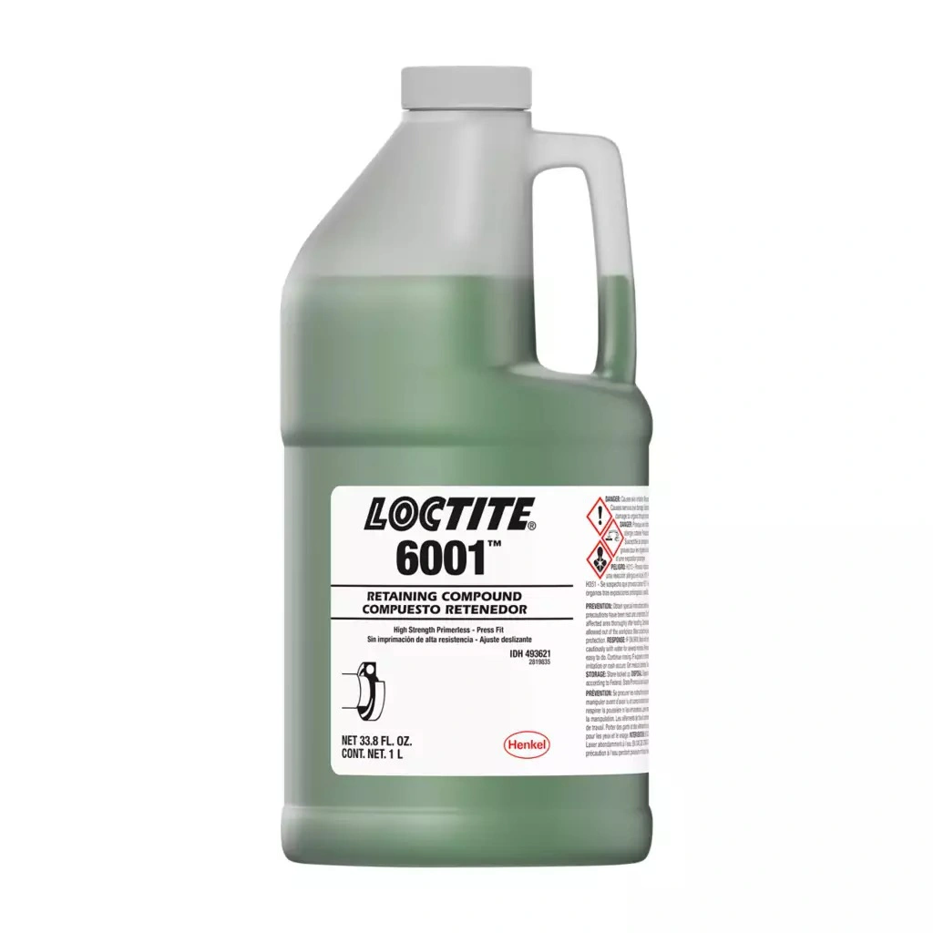 乐泰 LOCTITE 6001 圆柱固持胶 中高强度 通用型轴承固持