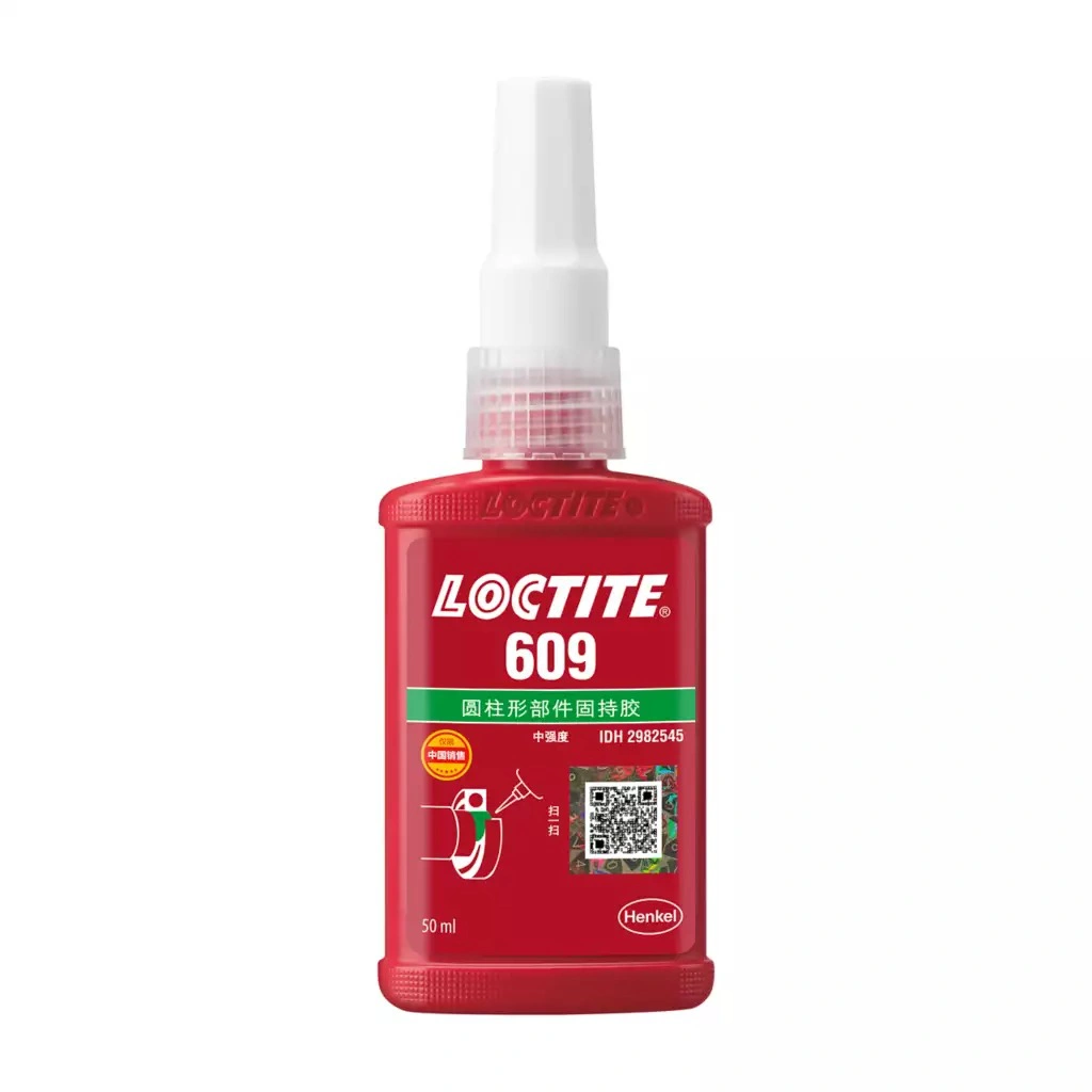 乐泰 LOCTITE 609 圆柱固持胶 中高强度 衬套滑套固持