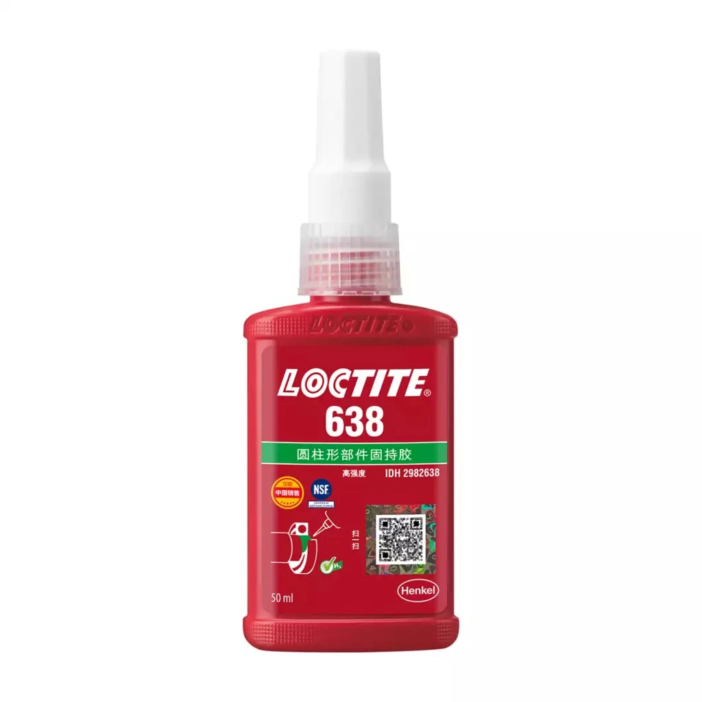 乐泰 LOCTITE 638 圆柱固持胶 高强度 大间隙填充