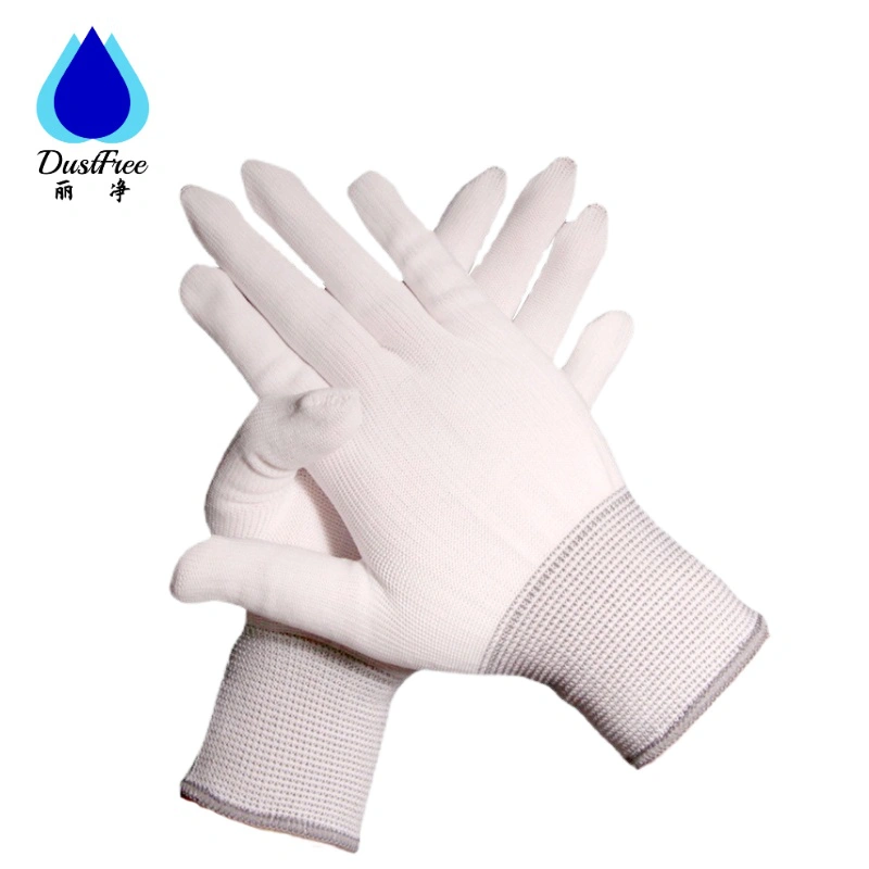 PU防静电尼龙手套 丽净 DUSTFREE