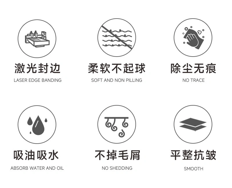 丽净DUSTFREE 亚超细无尘布 9寸 100g 100片/包 详情图2